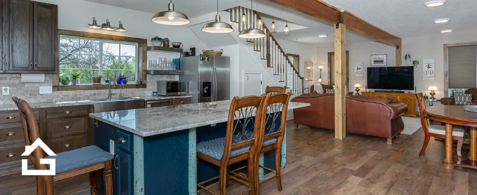 How Open Concept Living Shines During the Holidays